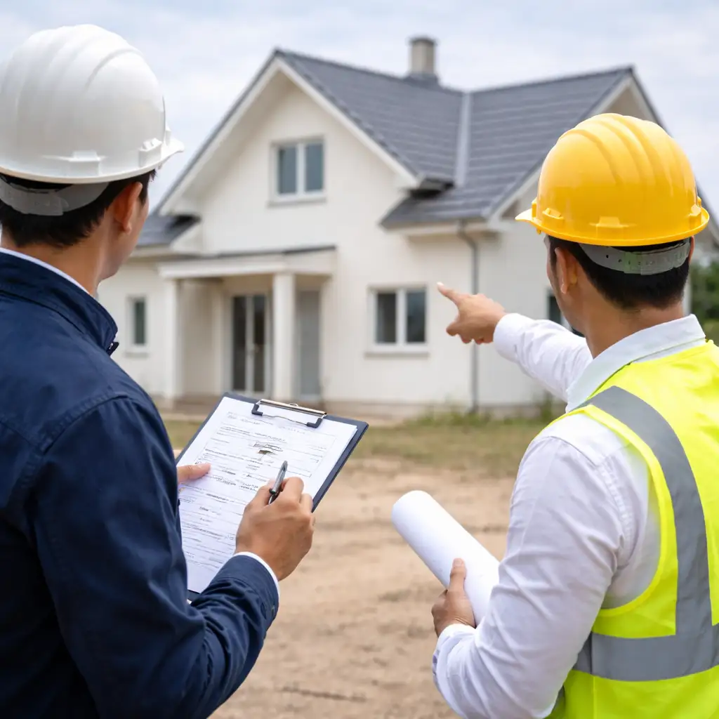 Bauabnahme Einfamilienhaus