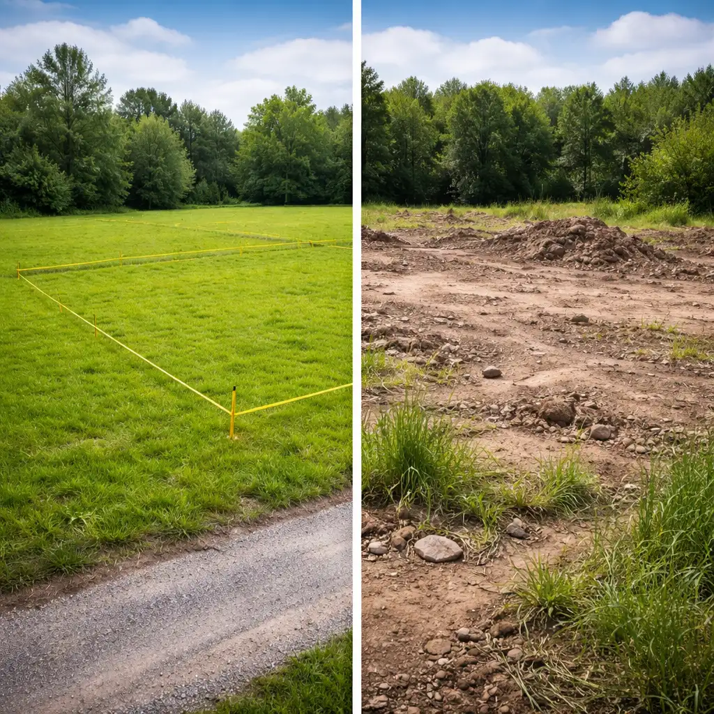 Bauland vs. Bauerwartungsland vs. Rohland