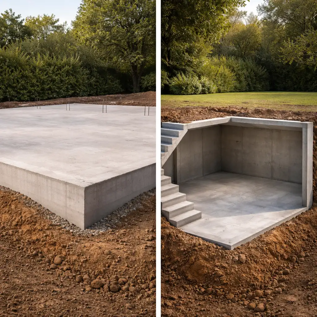 Kosten Bodenplatte vs. Keller